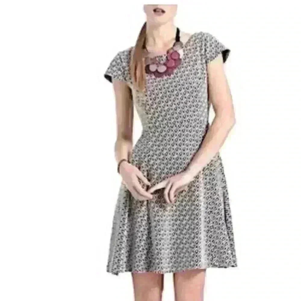 Anthropologie Maeve jacquard dress
